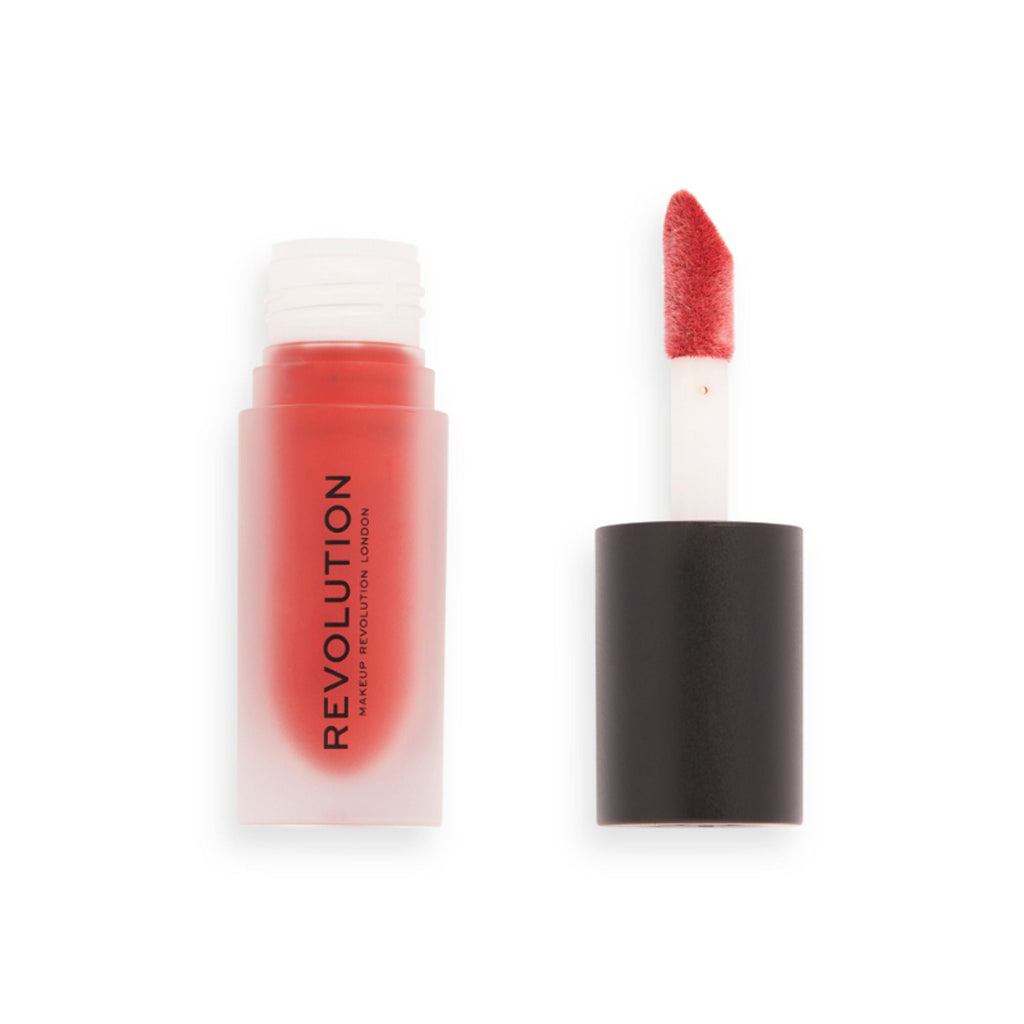 Makeup Revolution Matte Bomb - Lure Red - Distacart