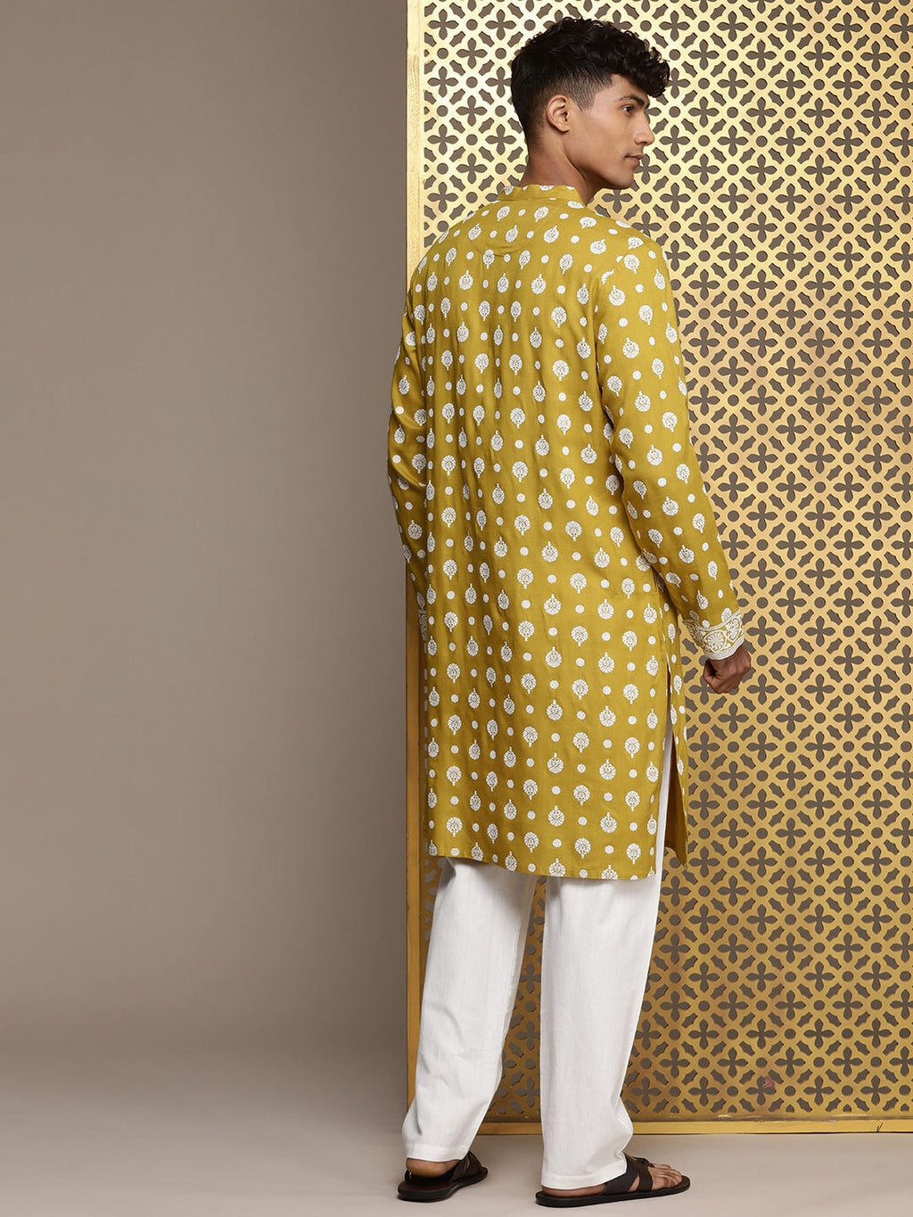 House of Pataudi Jashn Ethnic Motifs Printed Kurta
