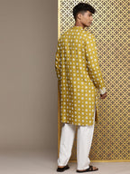 House of Pataudi Jashn Ethnic Motifs Printed Kurta