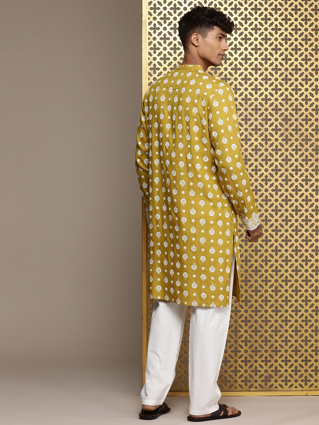 House of Pataudi Jashn Ethnic Motifs Printed Kurta