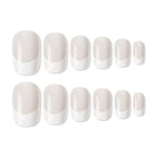 shills professional reusable press on nails french square spn725