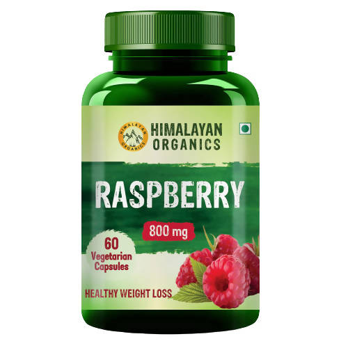 Himalayan Organics Raspberry 800 mg Vegetarian Capsules