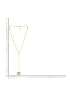 Gold Plated Kundan Necklace - Ruby Raang