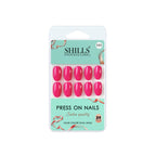shills professional reusable press on nails oval spn543