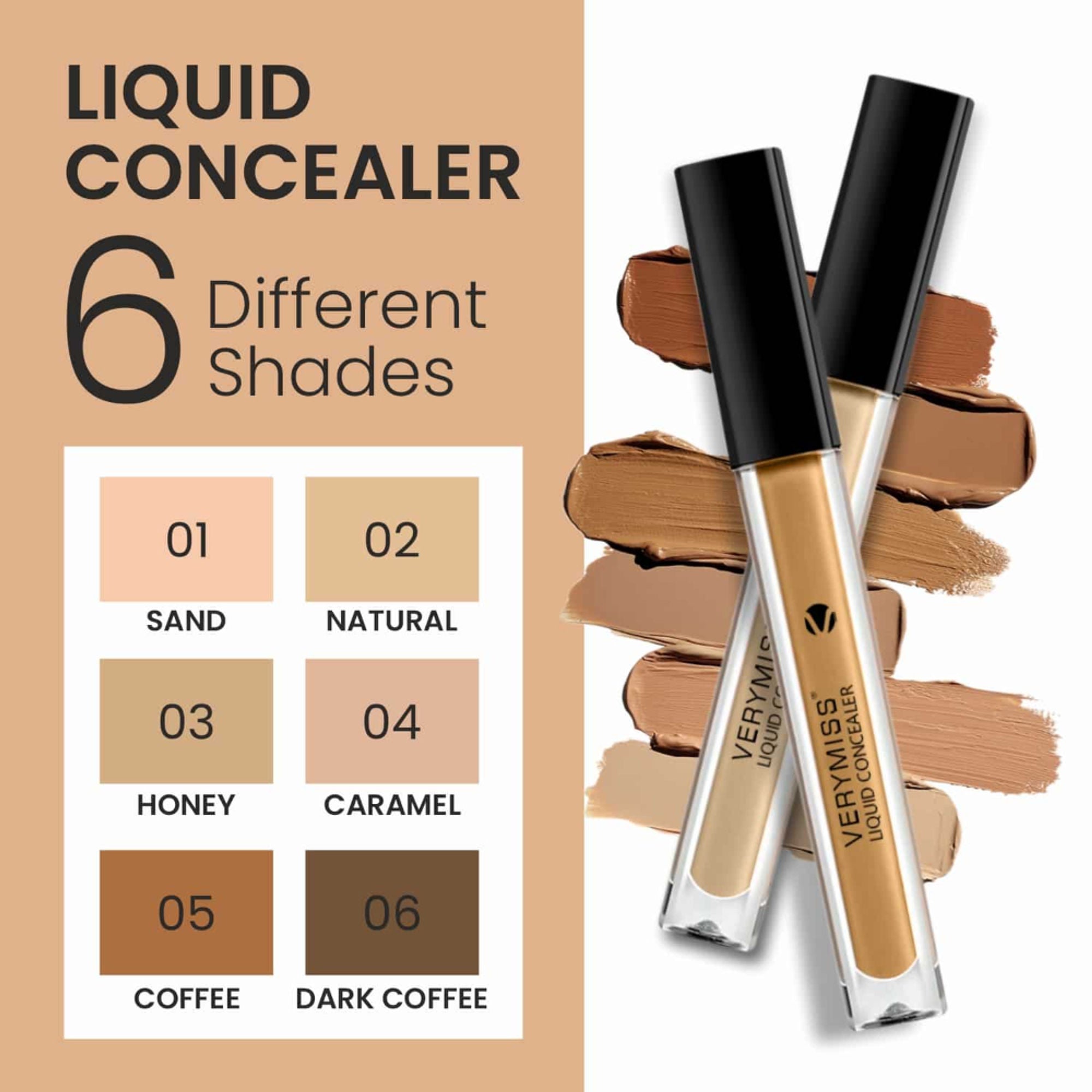 VERYMISS Liquid Concealer - 05 Coffee
