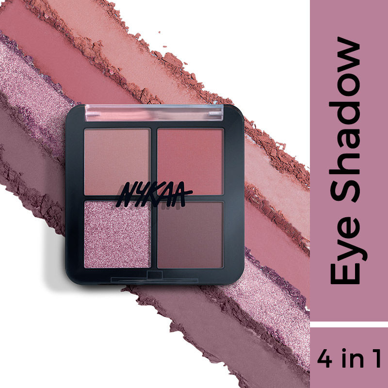 Nykaa Cosmetics Eyes On Me! 4 In 1 Quad Eyeshadow Palette