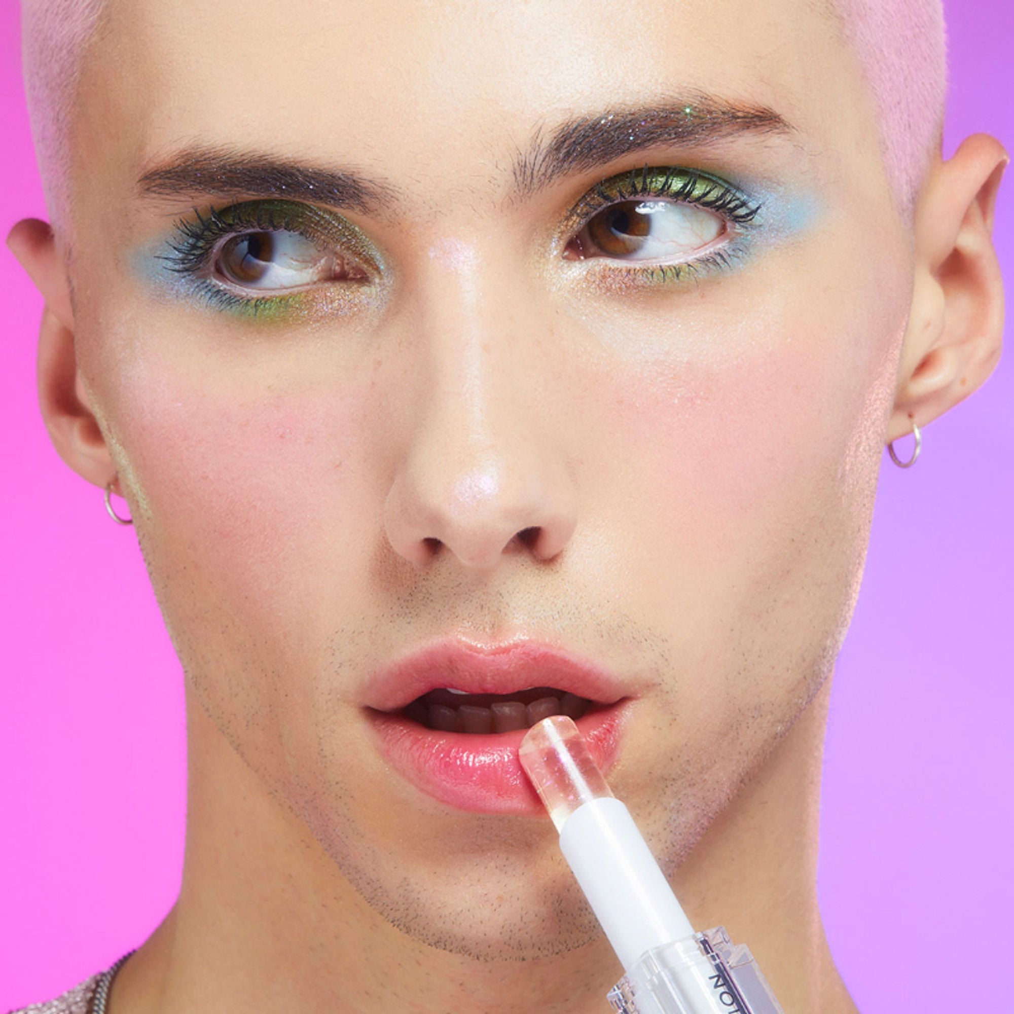 Makeup Revolution Mood Switch Aura Lip Balm - Halo Clear - Distacart