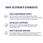Scitron Whey Hydrolyzed Synbiotic 100% Hydrolyzed Protein Powder Chocolate Flavor - Distacart