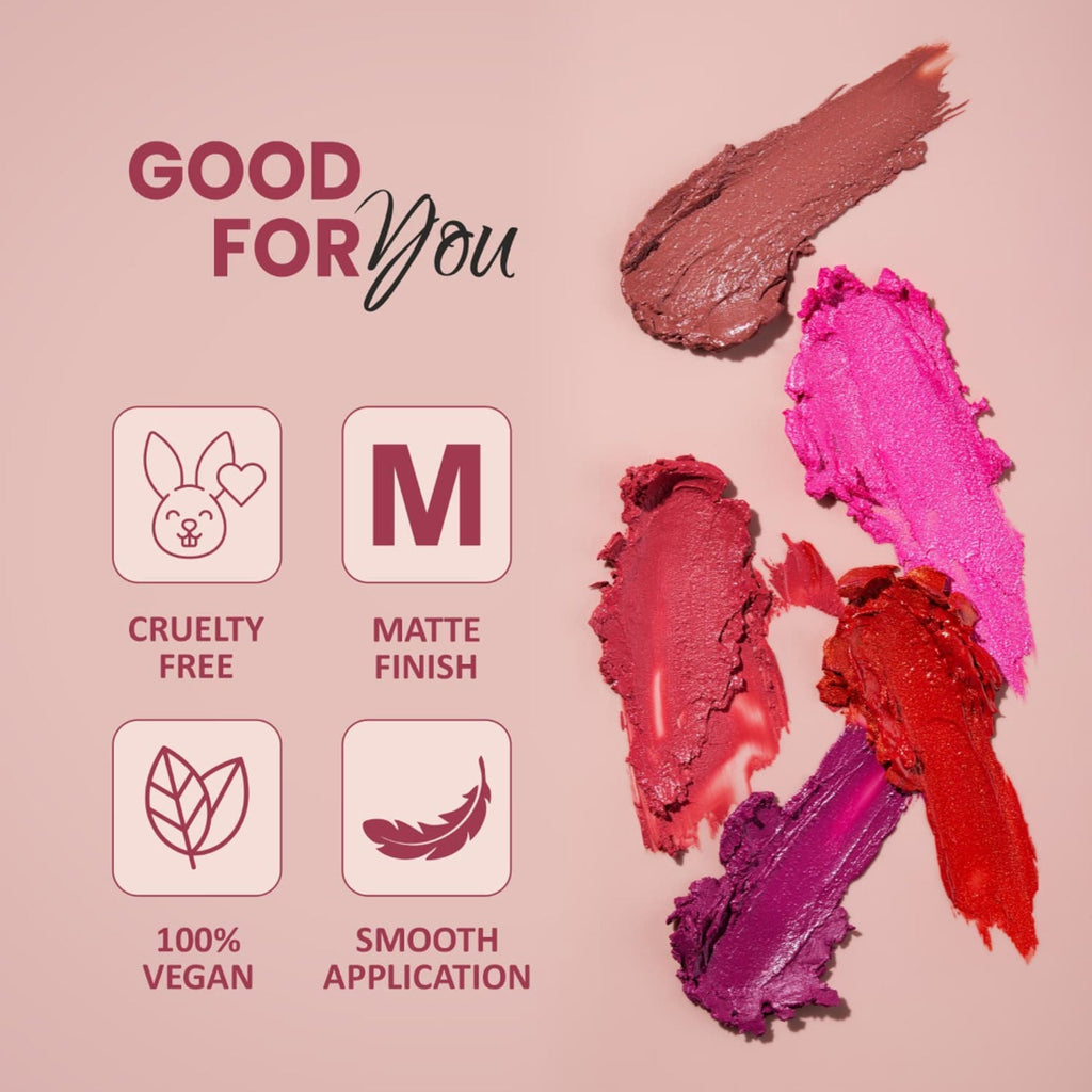 VERYMISS Matte & Satin Lipstick - M03 Grape Crush