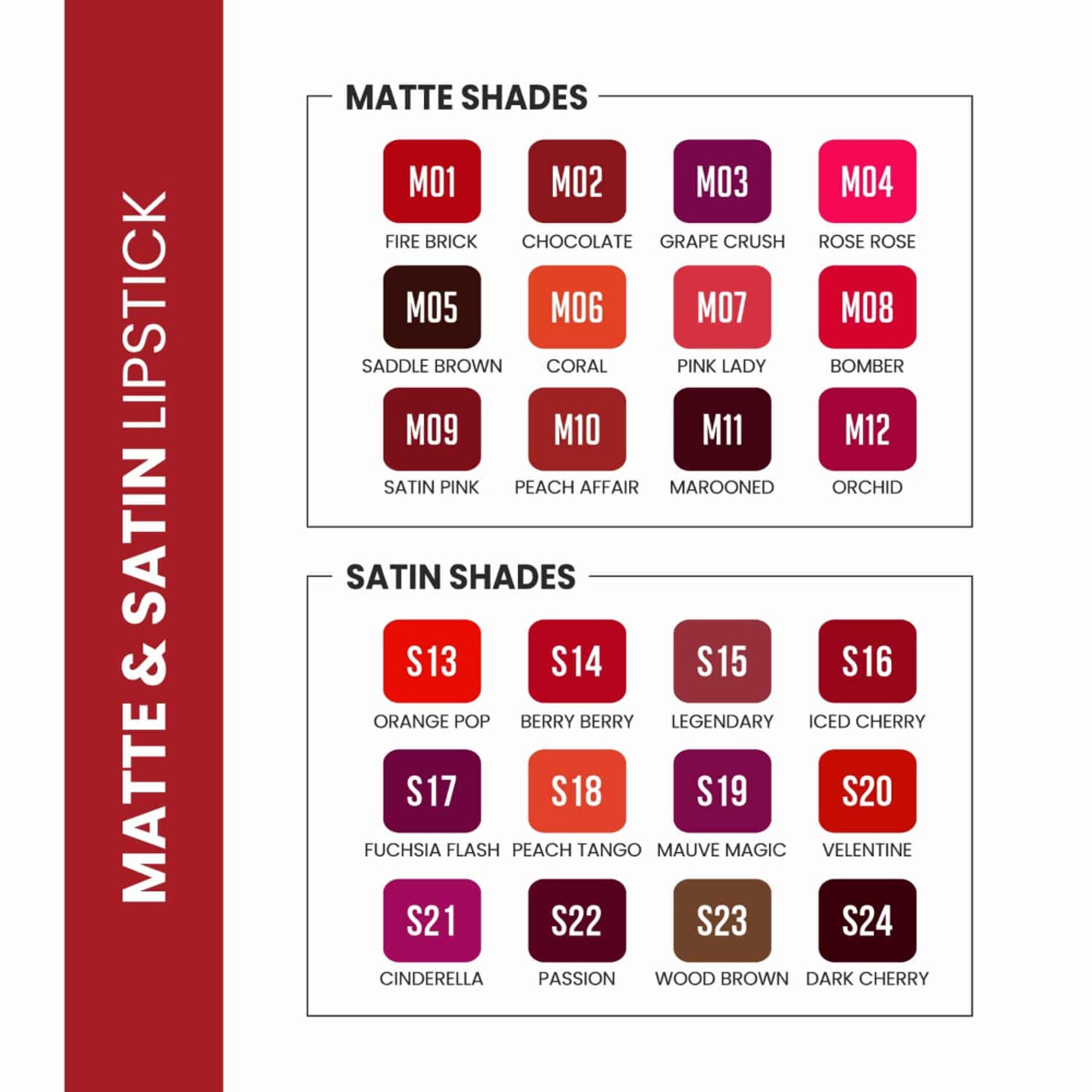 VERYMISS Matte & Satin Lipstick - S19 Mauve Magic