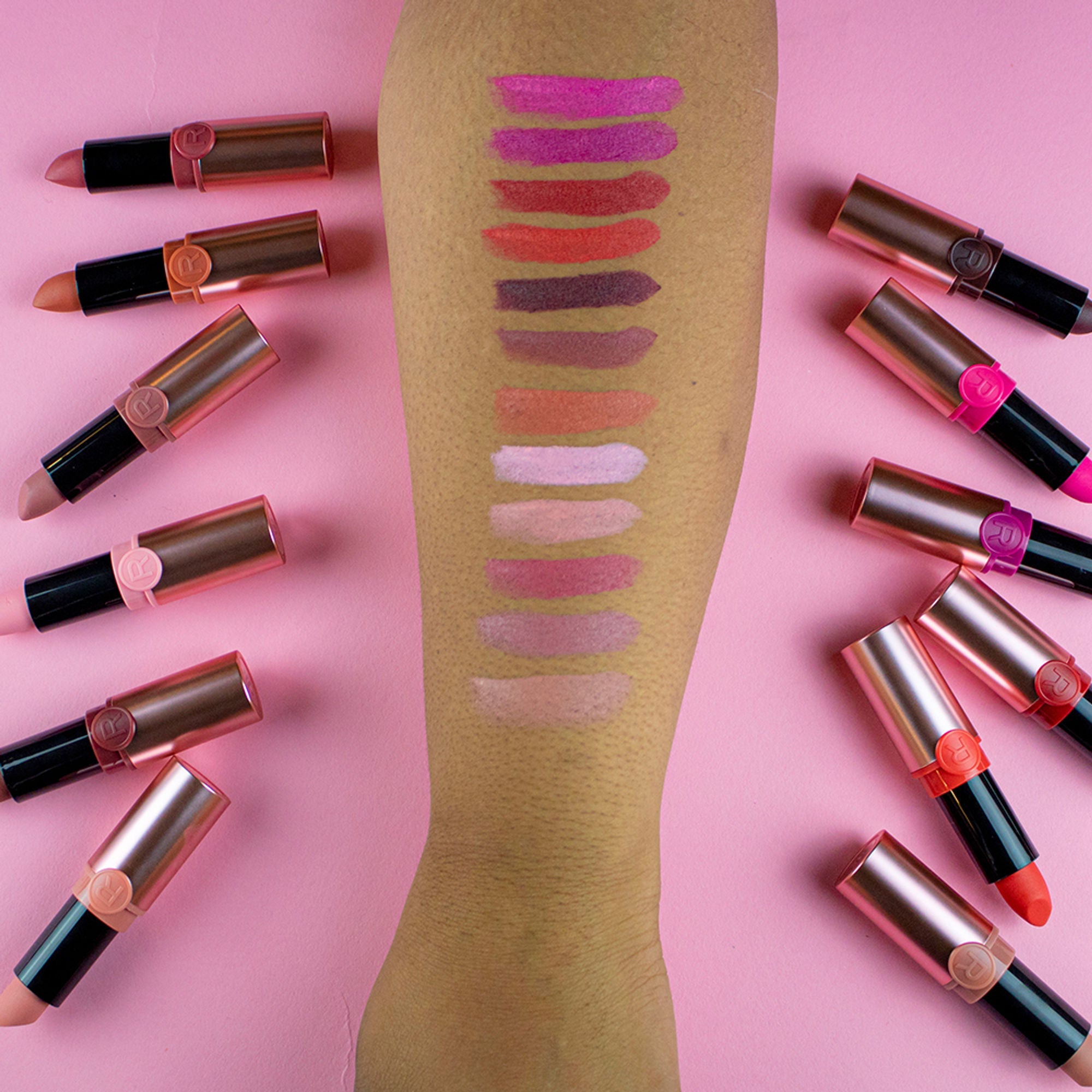 Revolution Powder Matte Lipstick - Rosy - Distacart