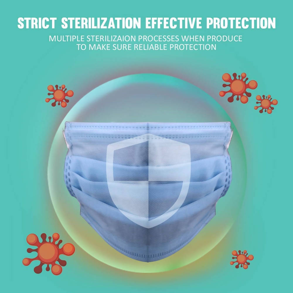  Surgical Disposable Face Mask With Nose Pin online