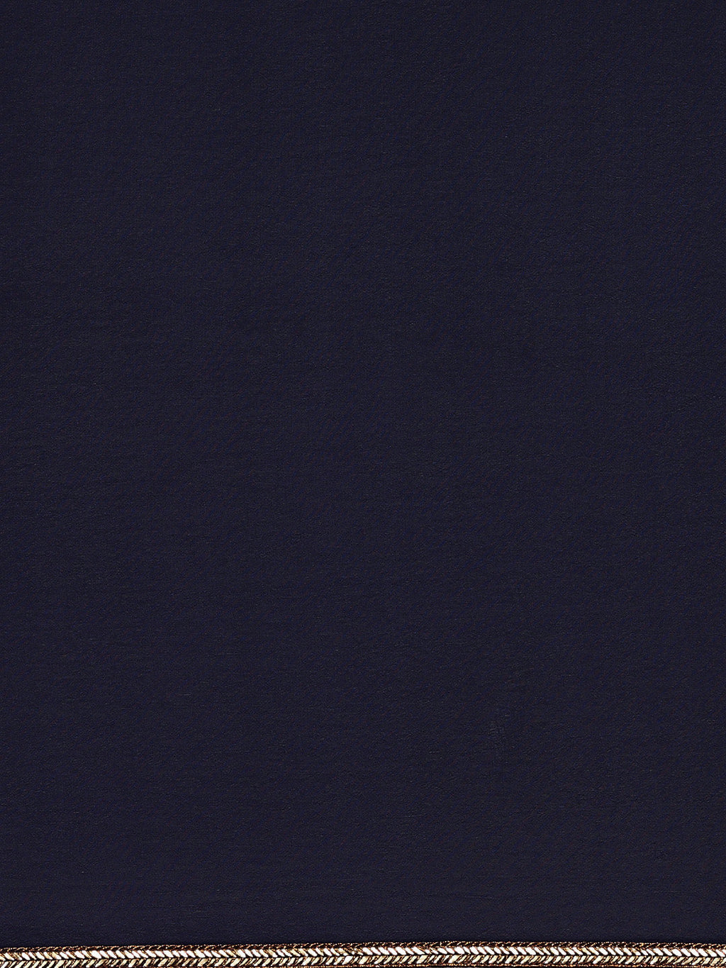 Sangria Blue Gotta Patti Silk Blend Saree - Distacart