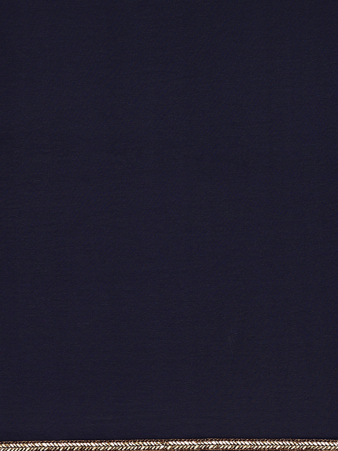 Sangria Blue Gotta Patti Silk Blend Saree - Distacart