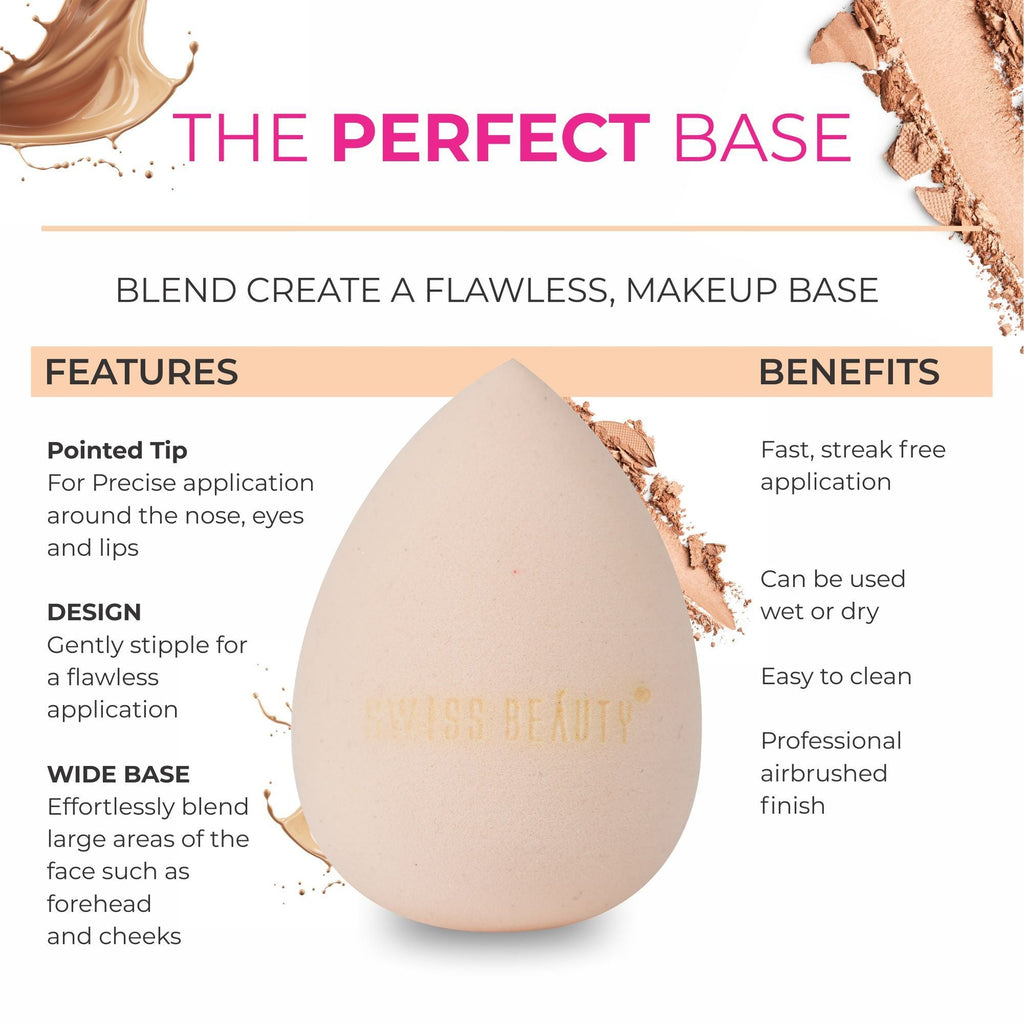 Swiss Beauty Makeup Buddy Beauty Blender - Skin - Distacart