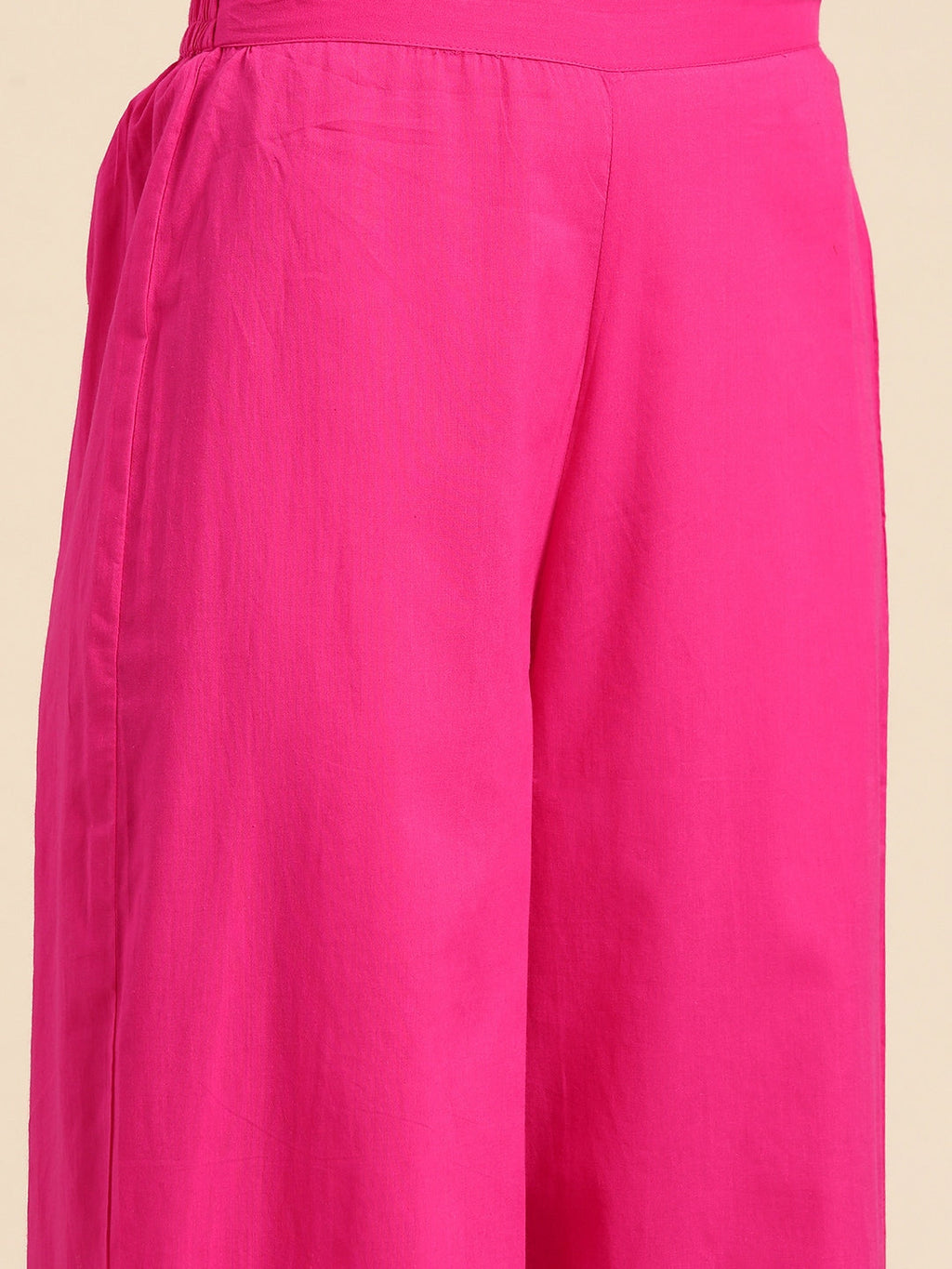 Sangria Women Pure Cotton Kurta with Palazzos