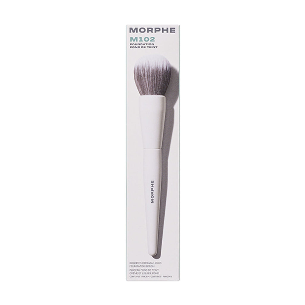 MORPHE M102 Rounded Cream & Liquid Foundation Brush - Distacart