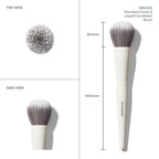 MORPHE M102 Rounded Cream & Liquid Foundation Brush - Distacart