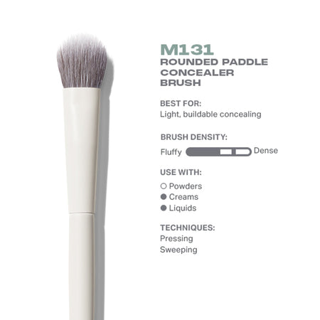 MORPHE M131 Rounded Paddle Concealer Brush