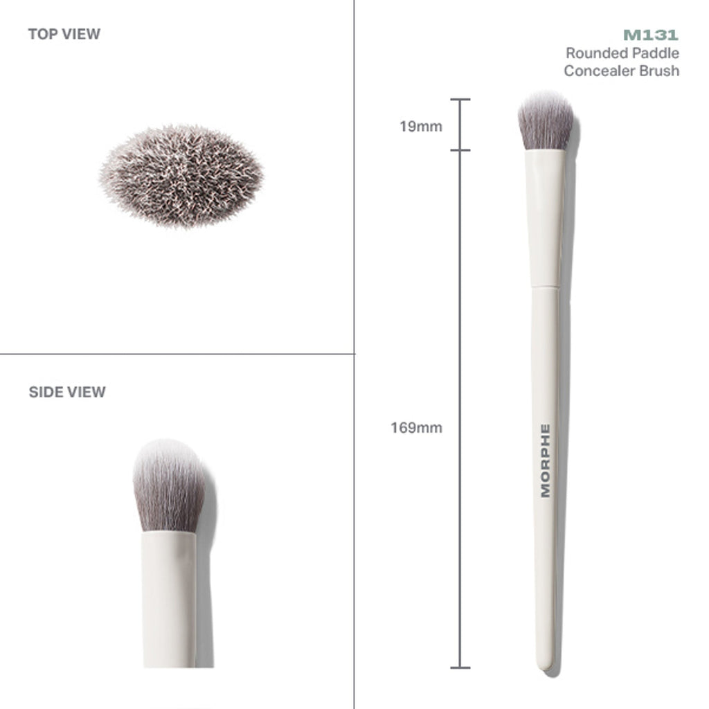 MORPHE M131 Rounded Paddle Concealer Brush - Distacart