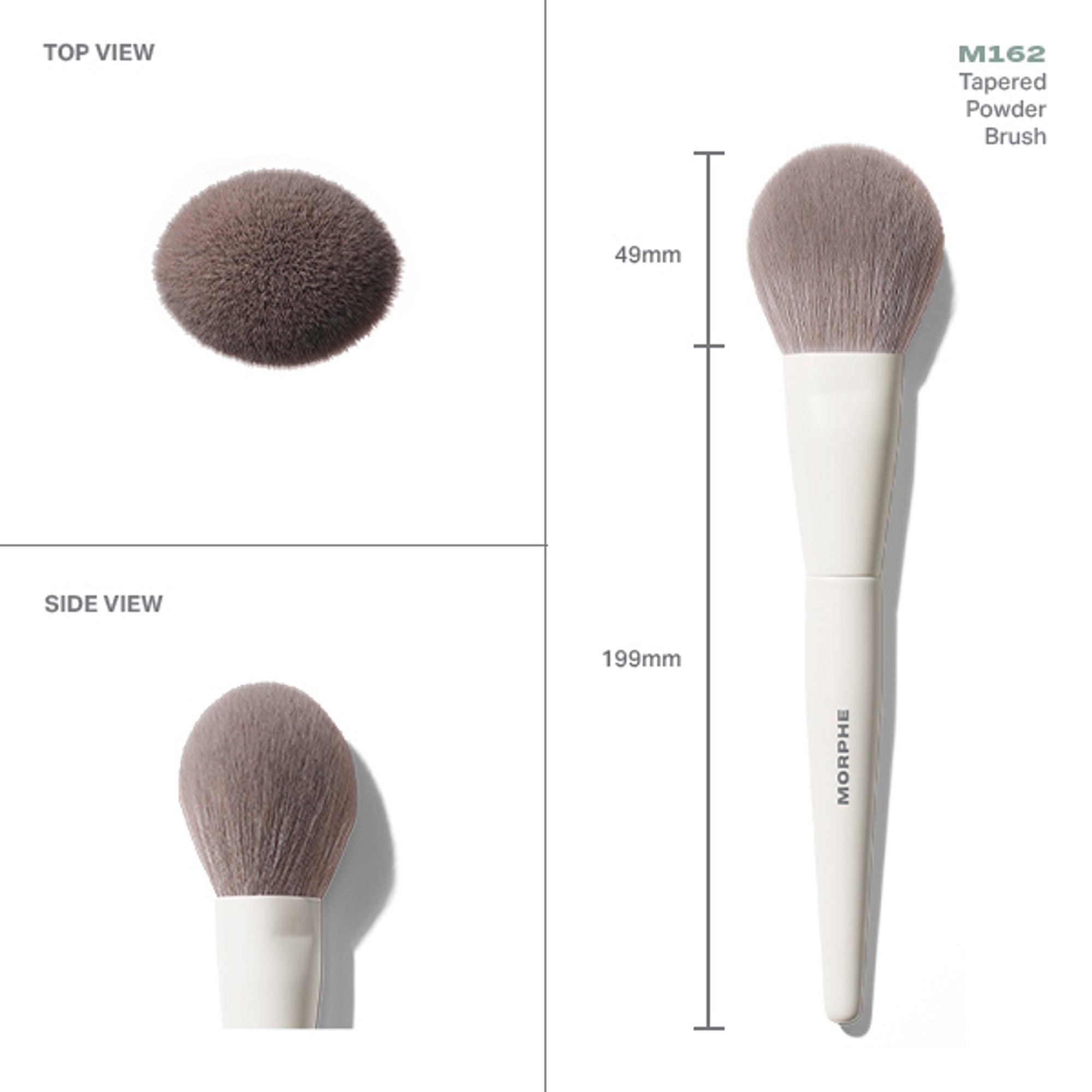 MORPHE M162 Tapered Powder Brush - Distacart