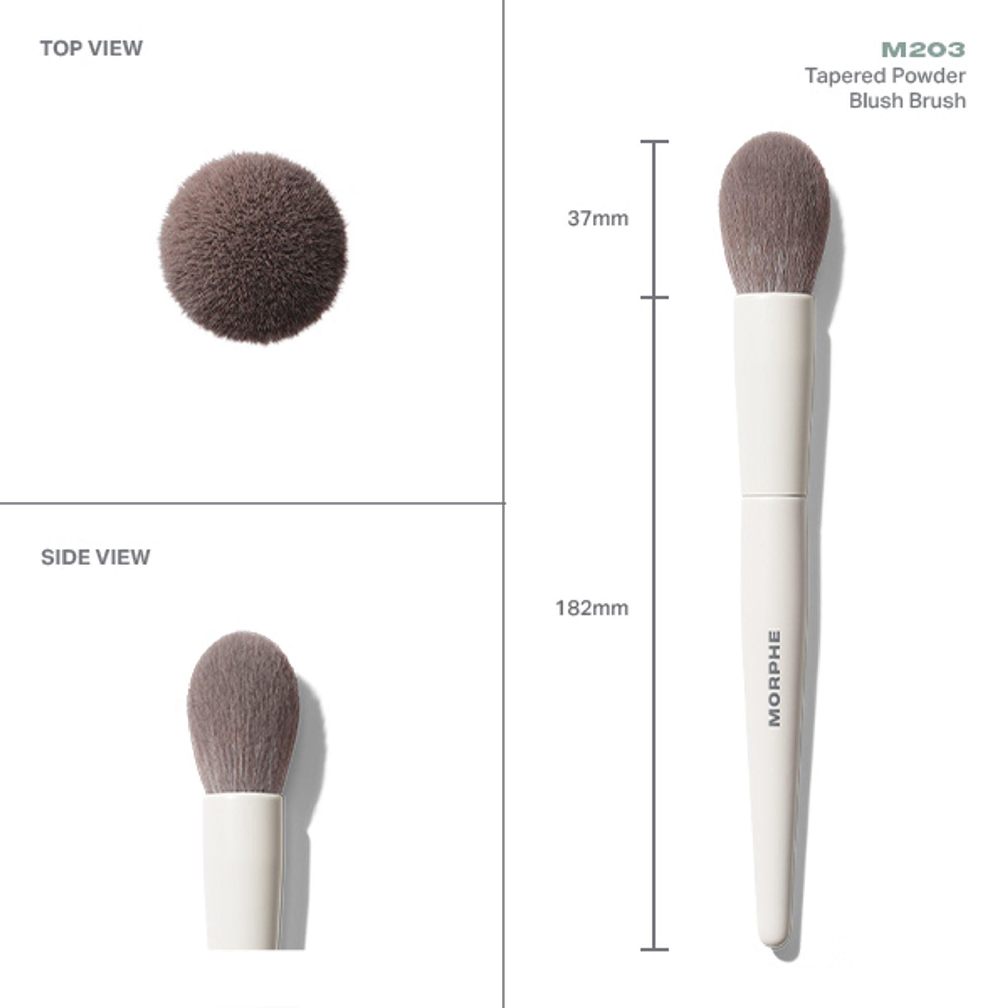 MORPHE M203 Tapered Powder Blush Brush