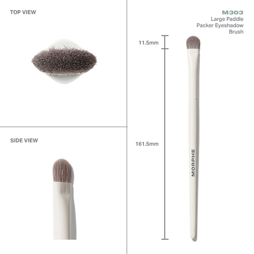 MORPHE M303 Large Paddle Packer Eyeshadow Brush - Distacart