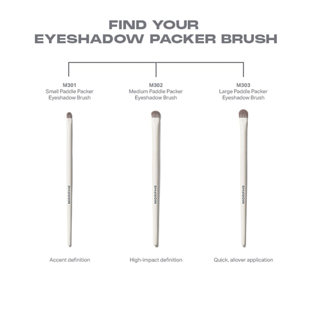 MORPHE M303 Large Paddle Packer Eyeshadow Brush - Distacart