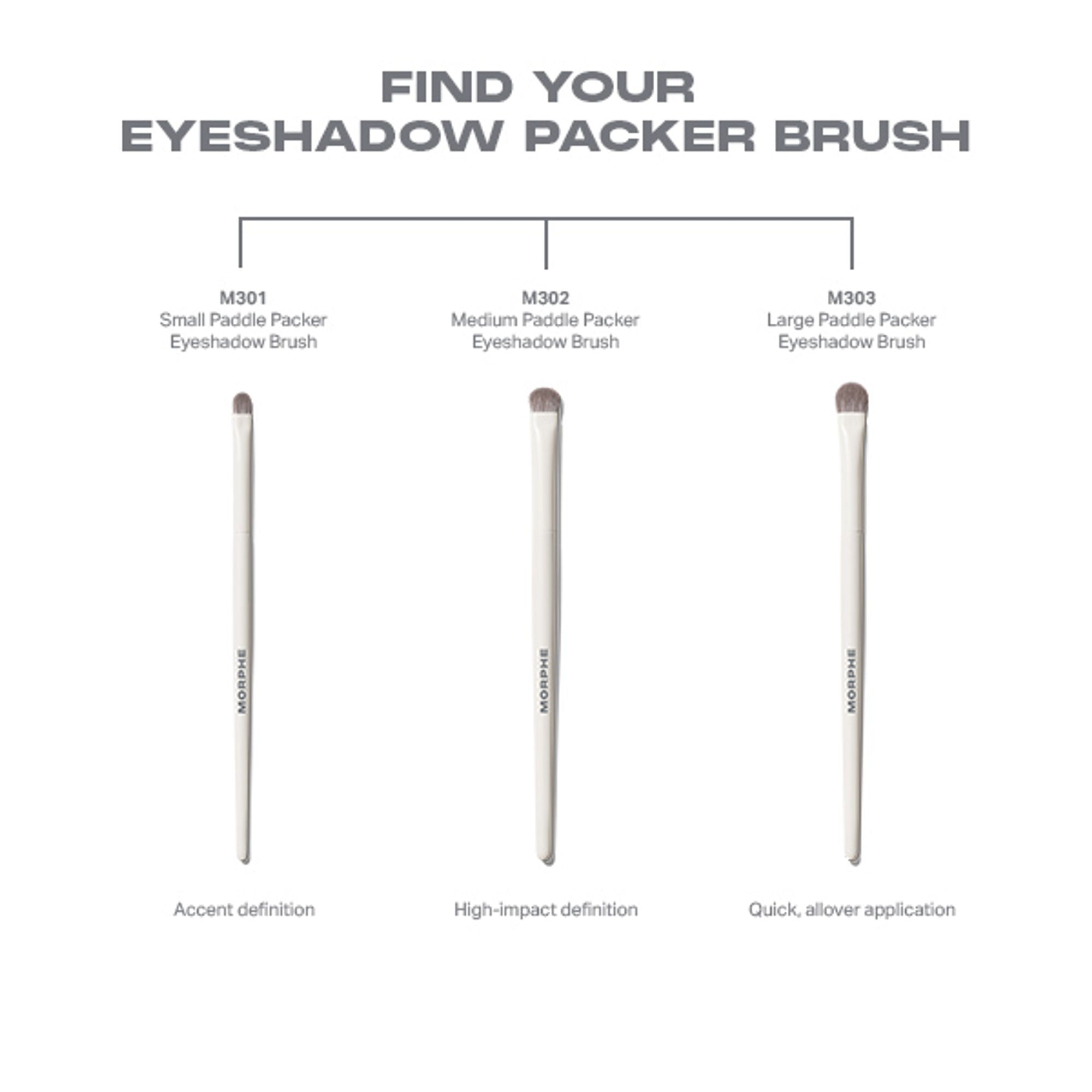 MORPHE M303 Large Paddle Packer Eyeshadow Brush - Distacart