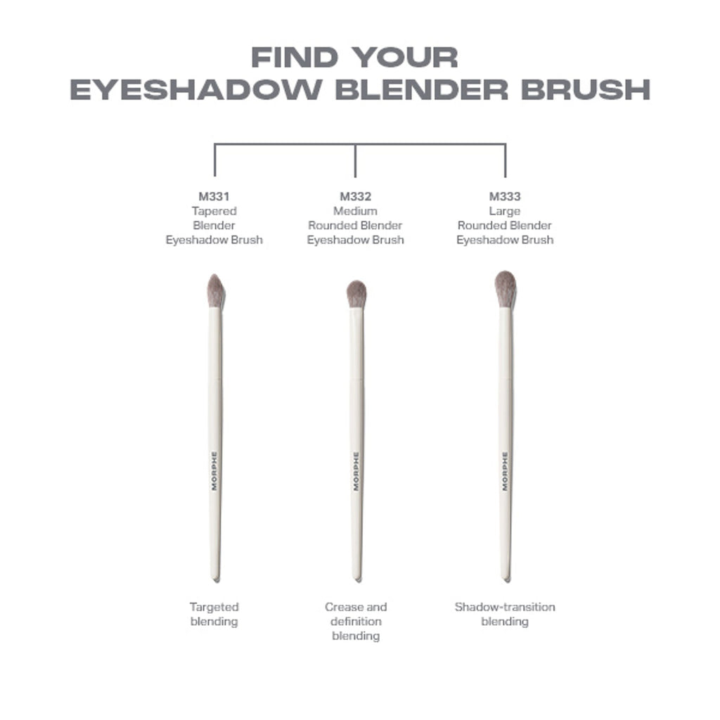 MORPHE M331 Tapered Blender Eyeshadow Brush - Distacart