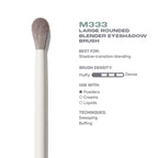 MORPHE M333 Large Rounded Blender Eyeshadow Brush