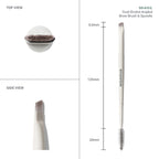 MORPHE M401 Dual Ended Angled Brow Brush & Spoolie - Distacart