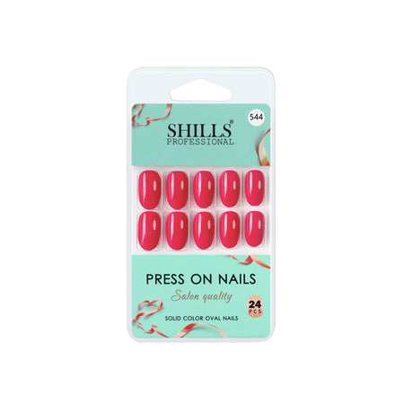 Shills Professional Reusable Press On Nails Oval - SPN544