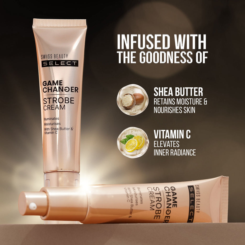 Swiss Beauty Select Game Changer Strobe Cream - 2 Gold Sheen - Distacart