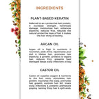 The Organic Forest Keratin, Castor & Moroccan Argan Oil Shampoo