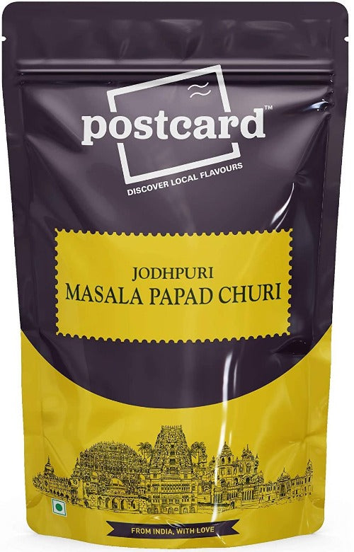 Postcard Jodhpuri Papad Churi