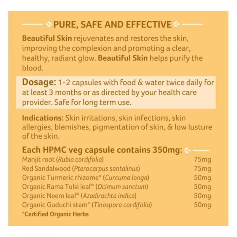 Organic India Beautiful Skin - Distacart