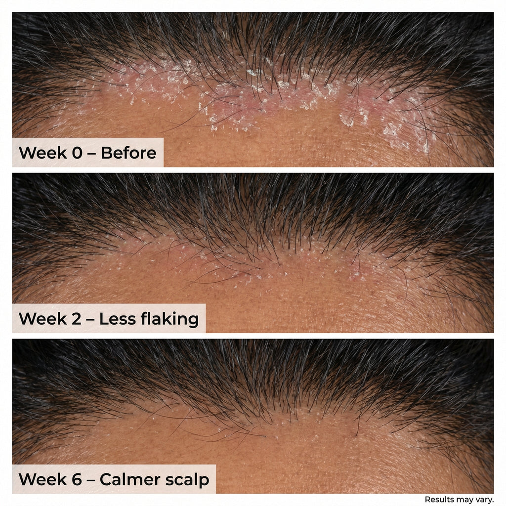 VedicDerm Plasma Bamboo Charcoal Shampoo for Psoriasis & Sensitive Scalp