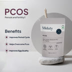 Miduty by Palak Notes PCOS Periods Fertility Powder - Distacart
