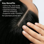 VedicDerm Sensitive Scalp Bundle for Psoriasis, Dandruff, & Itchy Scalp - Distacart