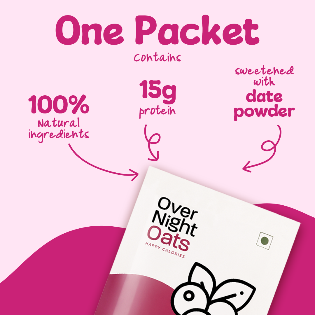 OverNightOats Mixed Berries Creme - Distacart