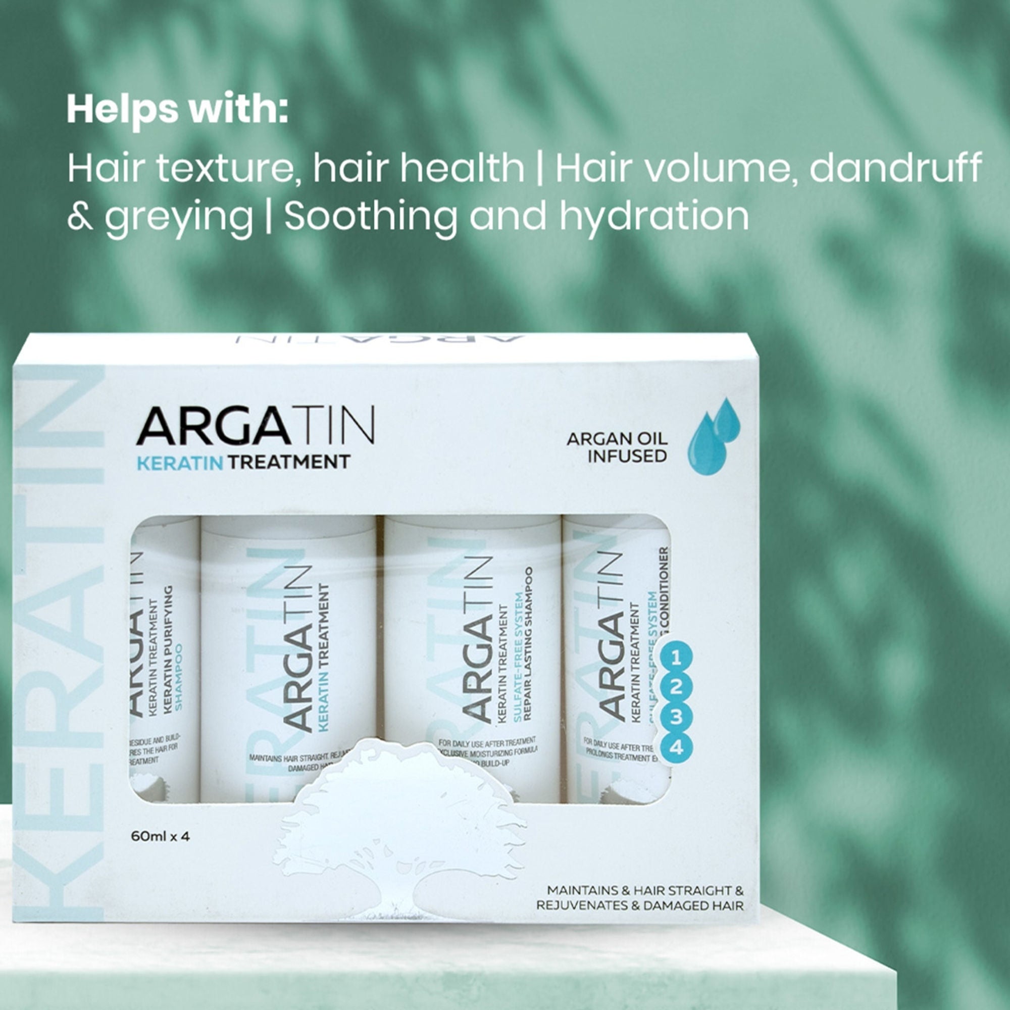 Argatin Keratin Treatment Monodose - Distacart