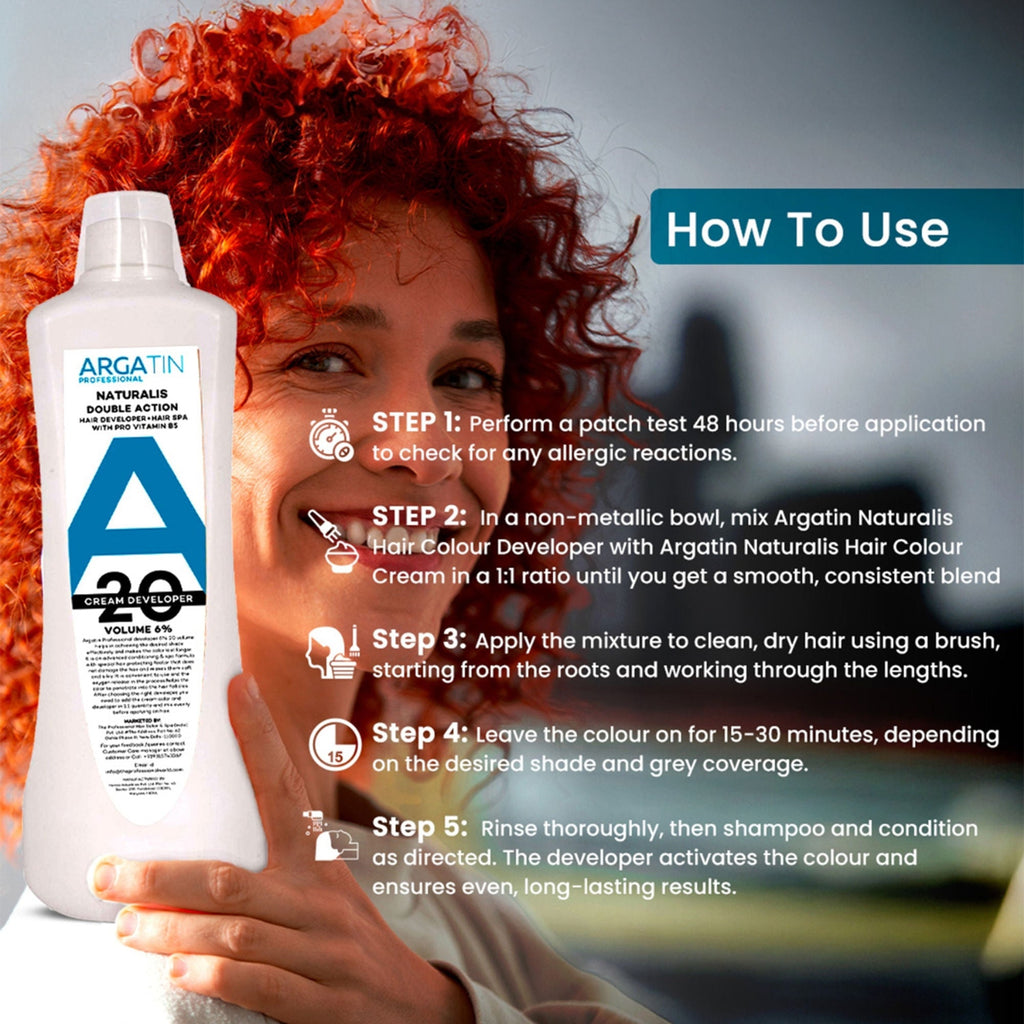Argatin Naturalis Developer with Pro Vitamin B5 - Distacart