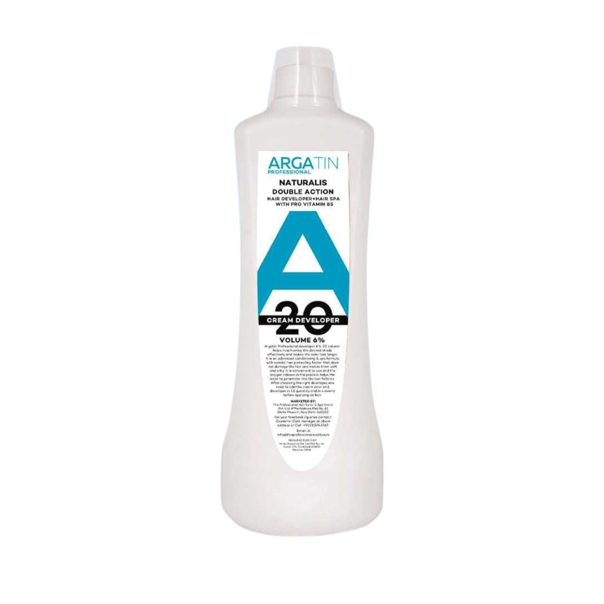 Argatin Naturalis Developer with Pro Vitamin B5 - Distacart