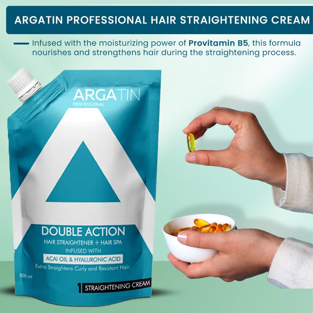 Argatin Professional Hair Straightening Cream - Distacart