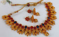 Kemp Peacock Pink & Blue Necklace Set - Distacart
