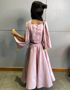 ArthLife Onion Pink Lehenga Set