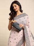 kasee Floral Pure Chiffon Saree - Distacart