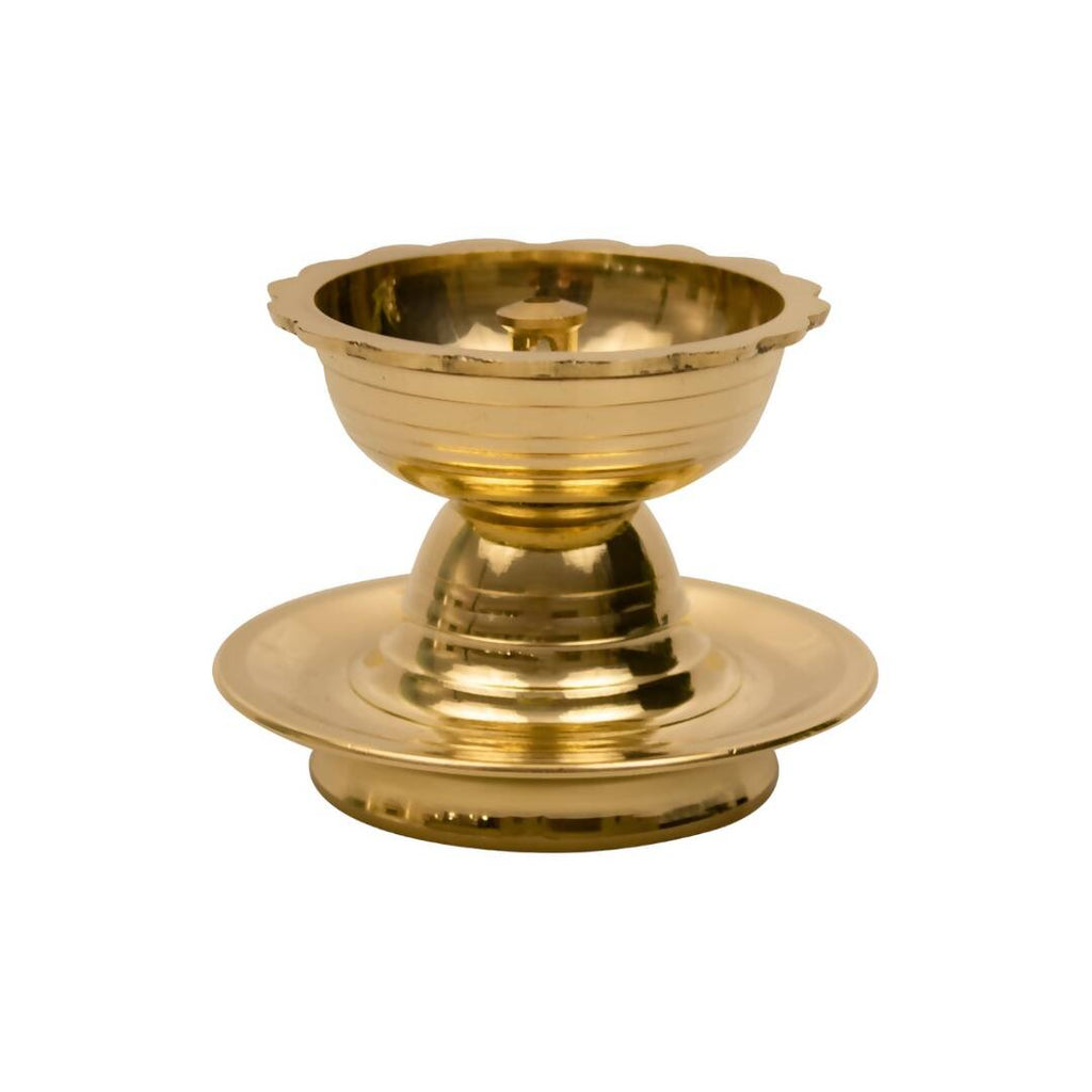 Spillbox Gold-Toned Brass Udupi Nanda Pooja Essential