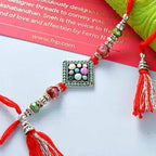 Designer Beads Rakhi N Assorted Chikki Combo - Distacart